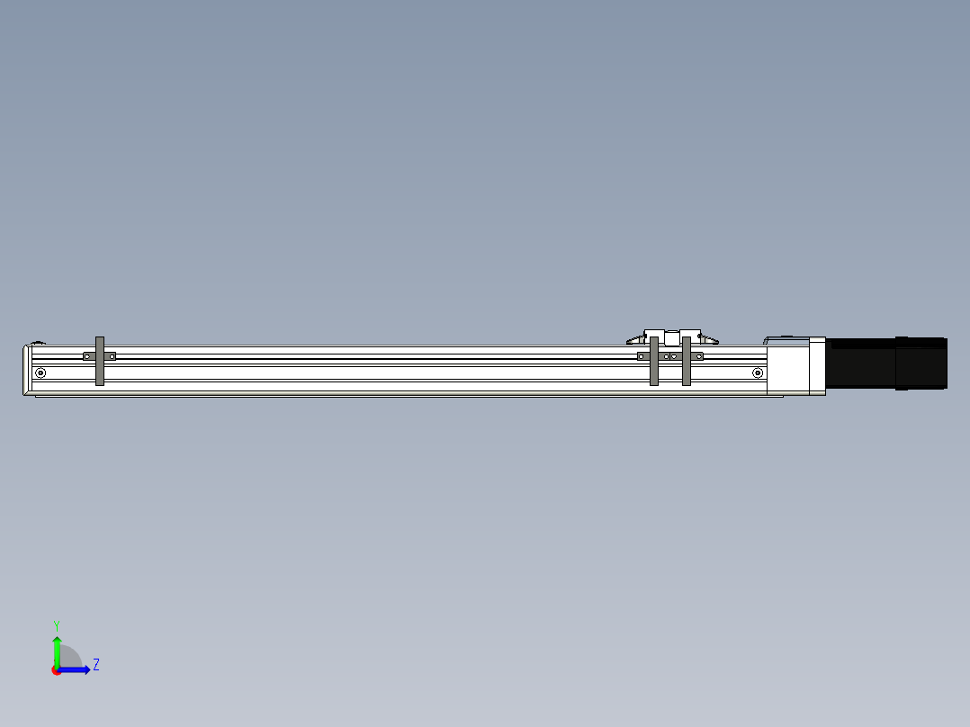 Toyo东佑达直线模组-ETH5-450-BC-C4反左视图