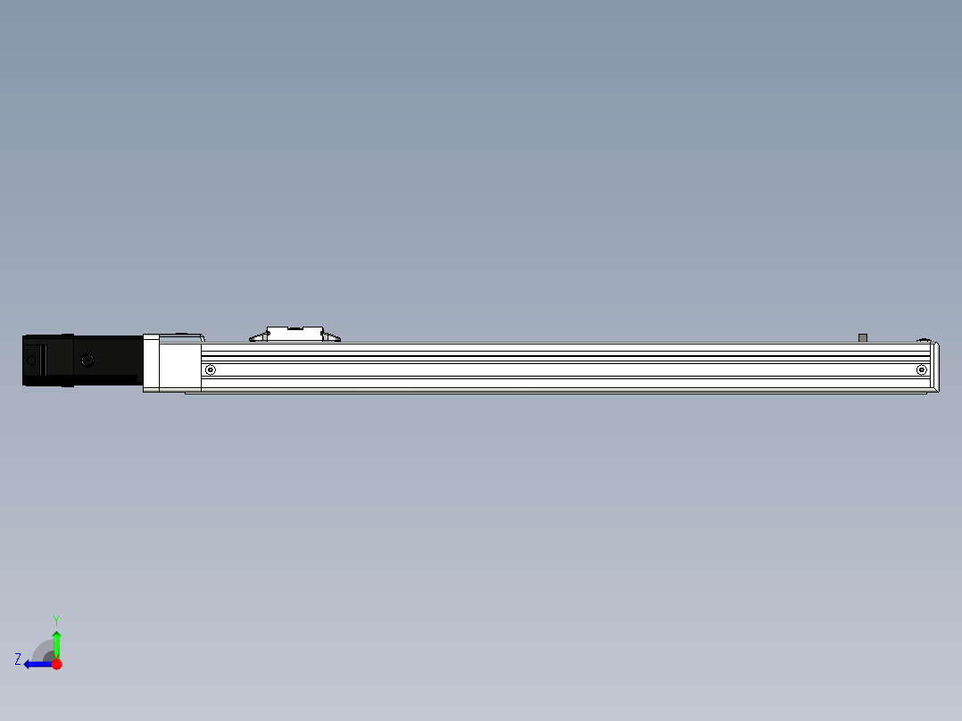 Toyo东佑达直线模组-ETH5-450-BC-C4反右视图