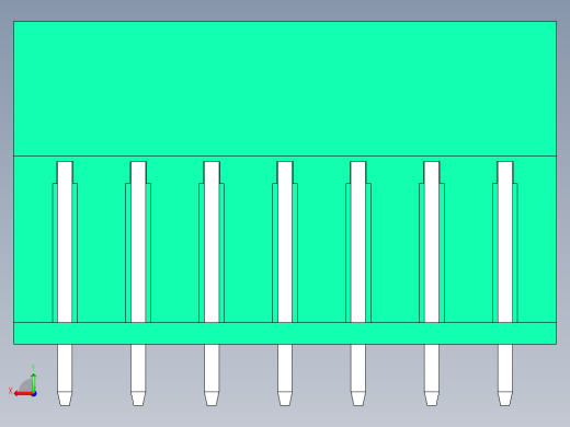 DEGSON 2EDG 系列 5.0mm 可插拔接线端子组-2EDGVH-5.0-14P-14-00AH后视缩略图