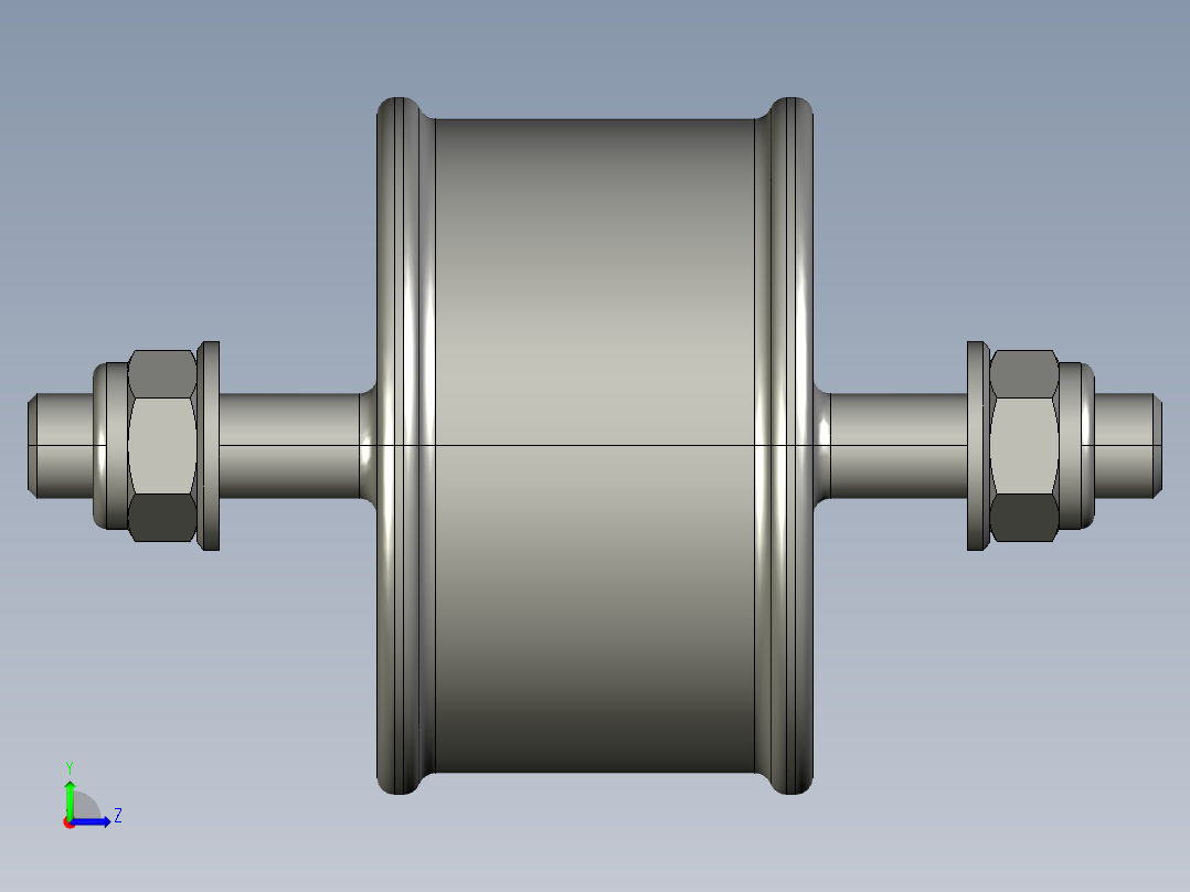 减震器M12左视图