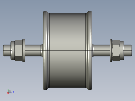 减震器M12左视缩略图