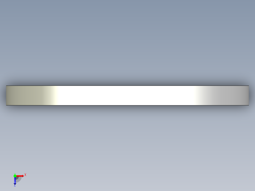 M2-M2 screw size FLAT WASHER.x_t俯视图