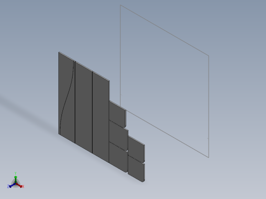 桌椅各类家具 (404)正等轴测缩略图