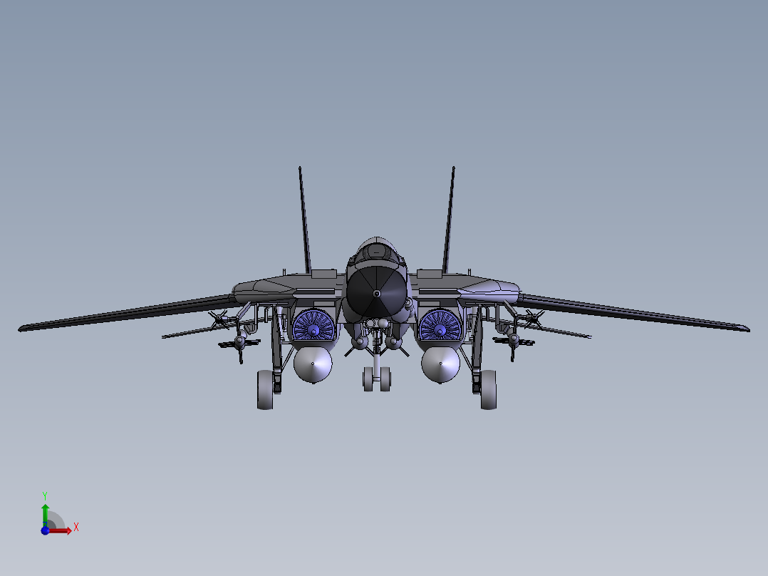 飞机1 (15)前视图