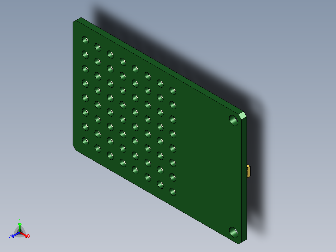 8x8 LED显示屏主视图