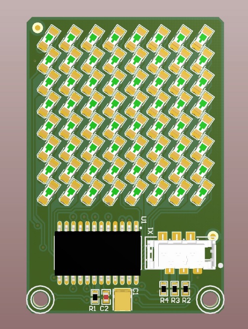 8x8 LED显示屏