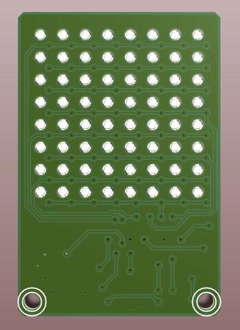 8x8 LED显示屏