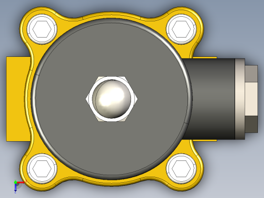 阀门模型-DN16______俯视缩略图