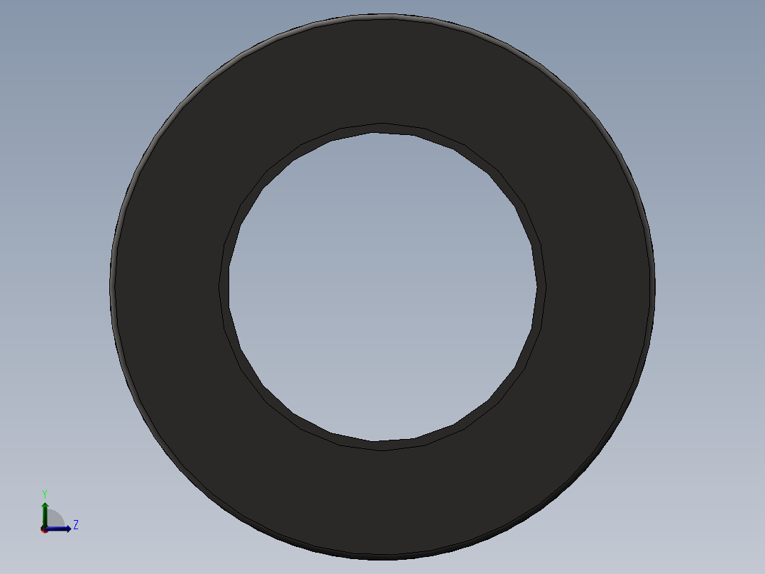 推力球轴承51103后视图