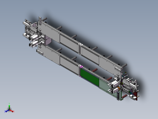 耳机焊接生产设备正等轴测缩略图