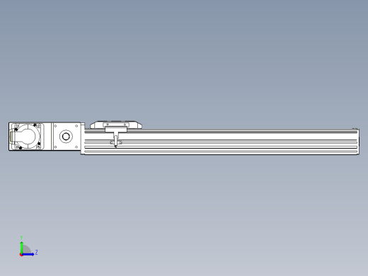 同步带全封闭直线模组TPA-HCB-85D-90-L450-ML-C-P20-N3左视缩略图