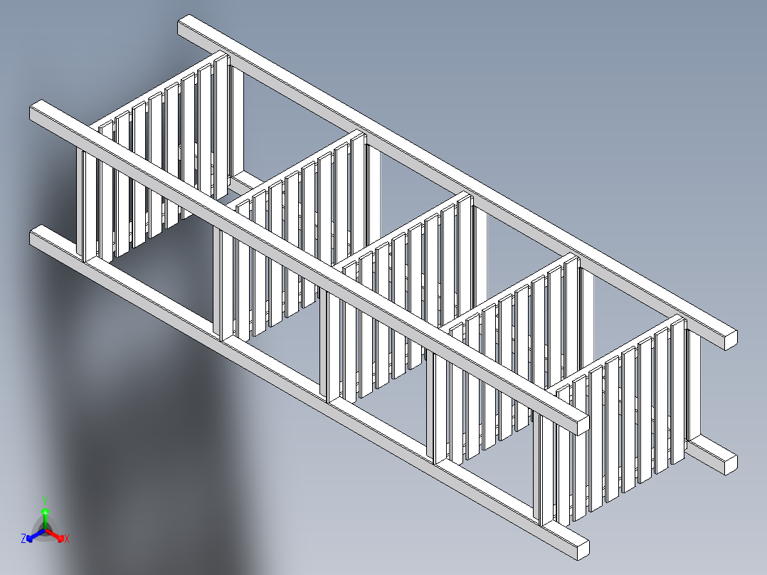 架子5正等轴测图