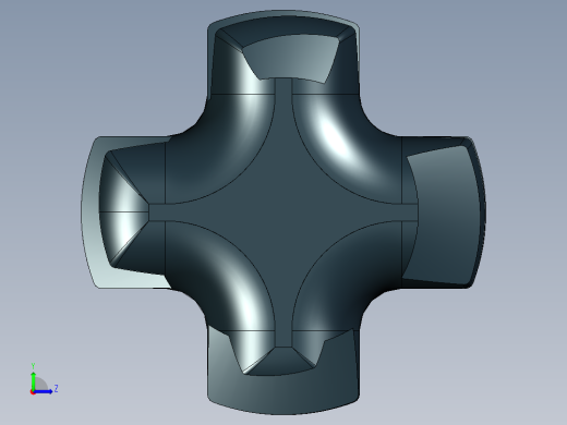 乐高机械组车桥-3705c01 Black Technic Axle 4 Threaded.IGS左视缩略图