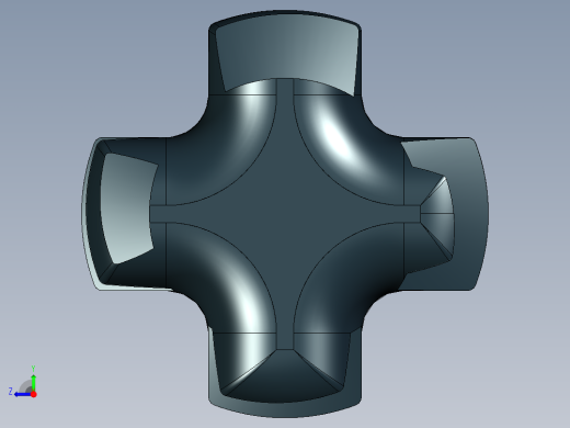 乐高机械组车桥-3705c01 Black Technic Axle 4 Threaded.IGS右视缩略图