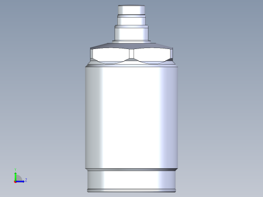 KOSMEKLD0362-xM多系列多零件图纸模型左视缩略图