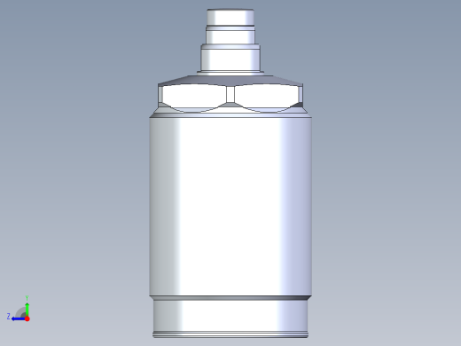 KOSMEKLD0362-xM多系列多零件图纸模型右视缩略图