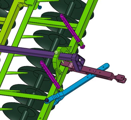 水田耕整翻地机械圆盘犁