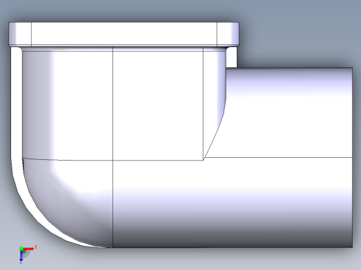 散热器零件俯视缩略图