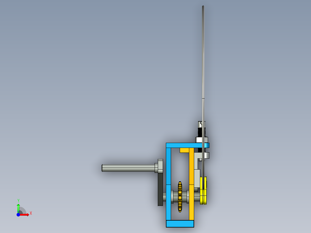 B2004259-螺旋线轧制卷绕螺旋线前视图