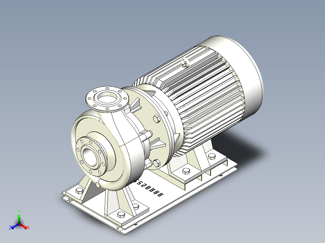 ISW╱IHW系列管道离心泵[ISW100-250(I)A]