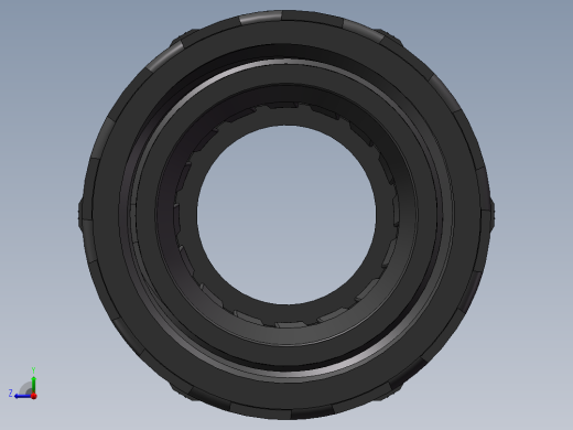 M24x1.5增安防爆尼龙电缆接头右视缩略图
