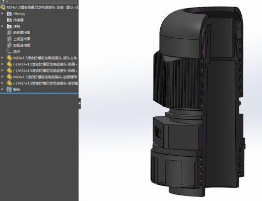 M24x1.5增安防爆尼龙电缆接头缩略图