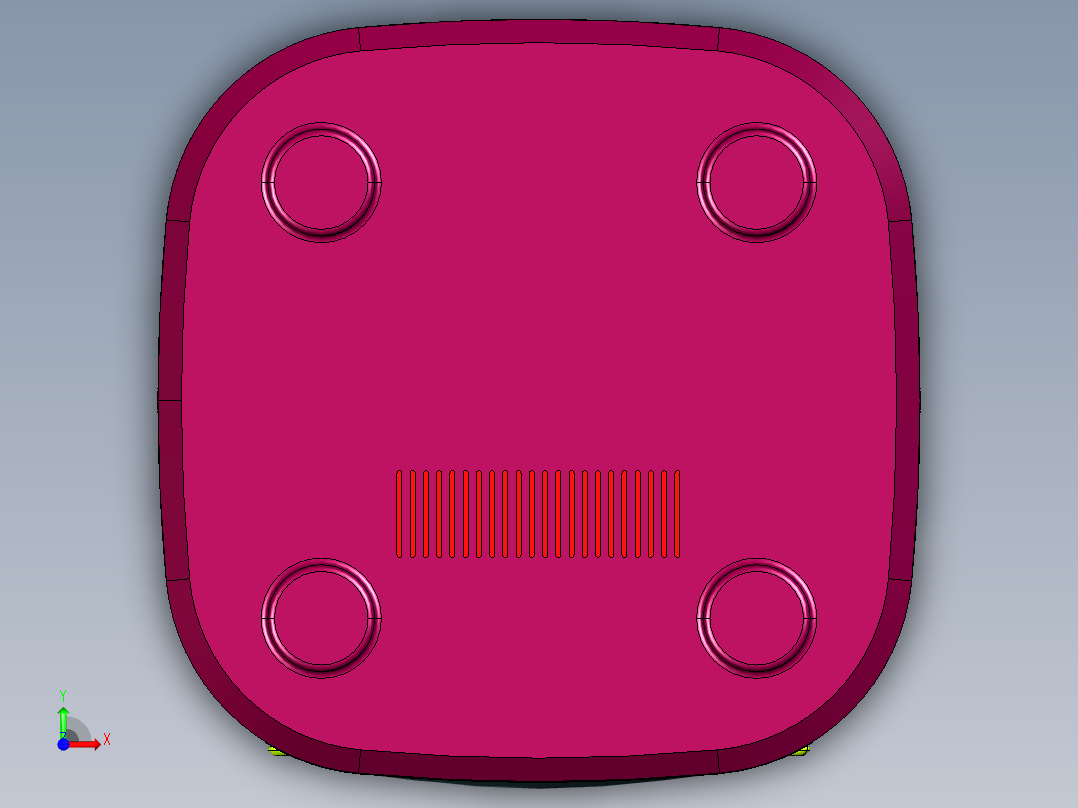 光固化口腔模型打印机前视图