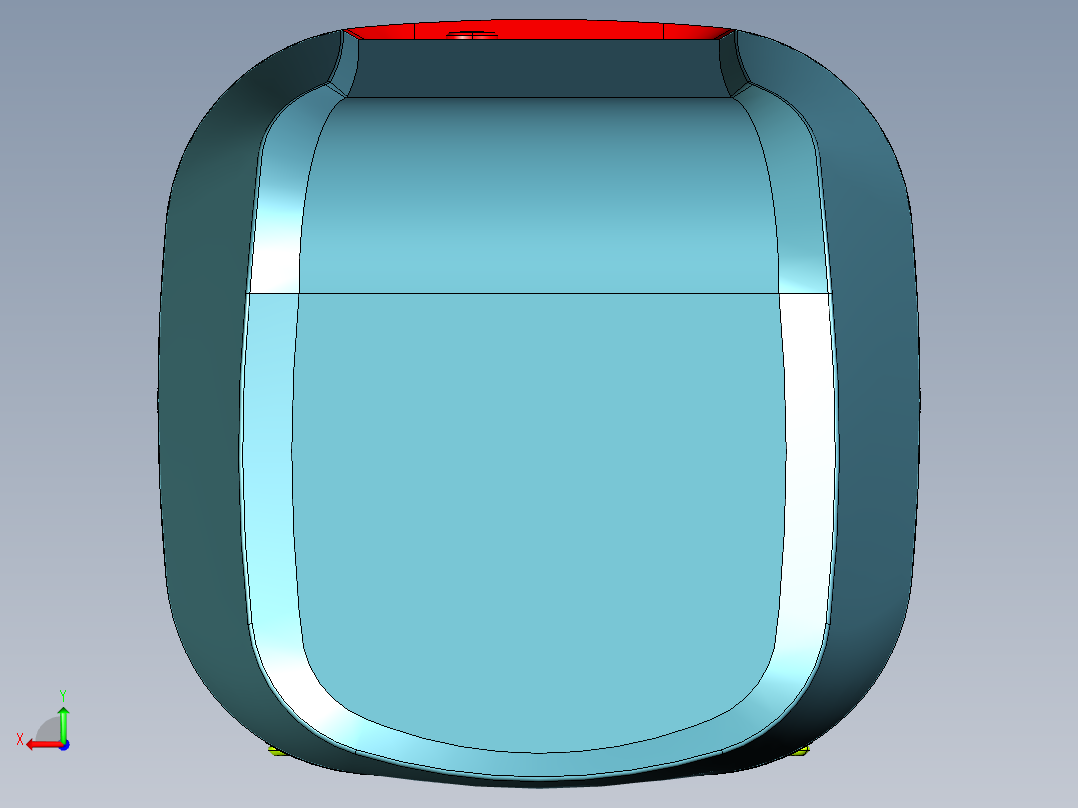 光固化口腔模型打印机后视图