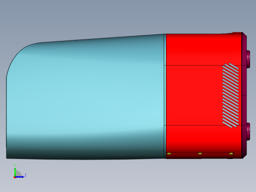 光固化口腔模型打印机左视缩略图