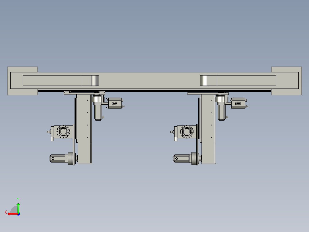 石煤机焊接方案图后视图