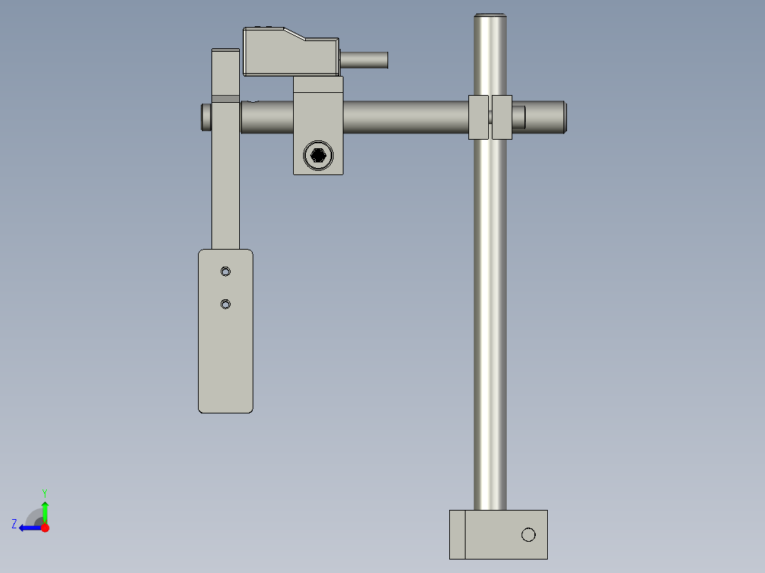 离心机缺料检测组件右视图
