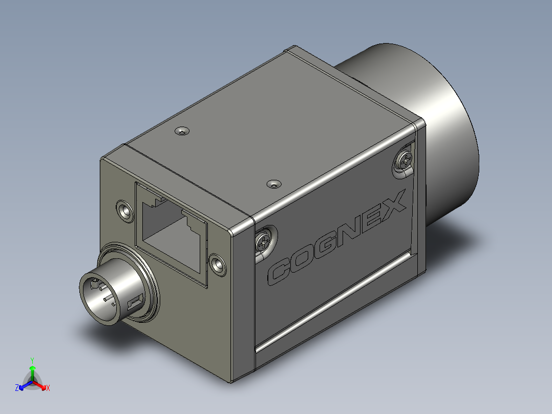 CAM-CIC-10MR-10-G1000万相机主视图