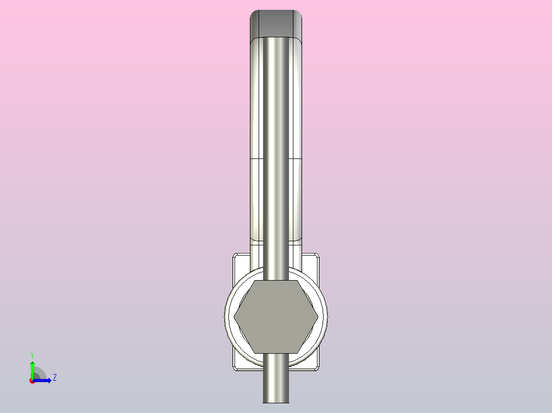 夹钳Clamptek CH-M75左视图