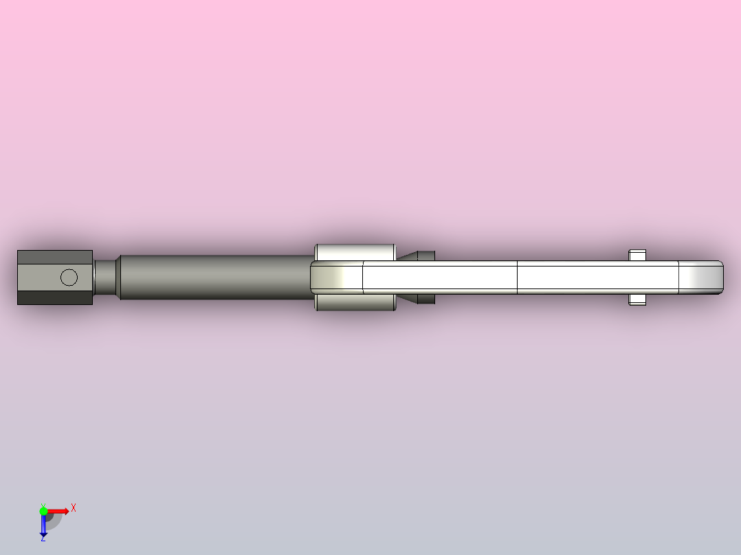 夹钳Clamptek CH-M75俯视图