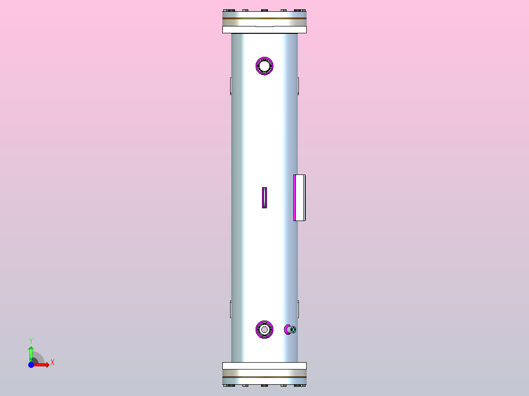 WTK油冷凝器前视图