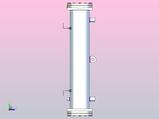 WTK油冷凝器左视缩略图