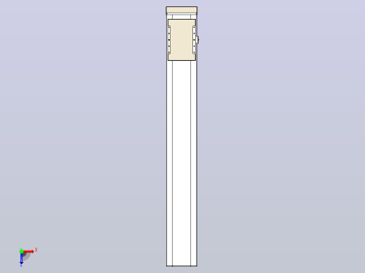 滚珠丝杠直线轴带导轨全封闭TPA-HCR-220D-3210C-L1450-MP-C-P1K-N3俯视缩略图