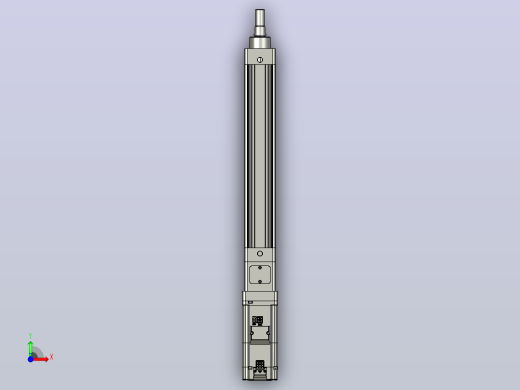 轻载电动缸TPA-ESR40-1210C-L200-M-W-P40-C3前视缩略图