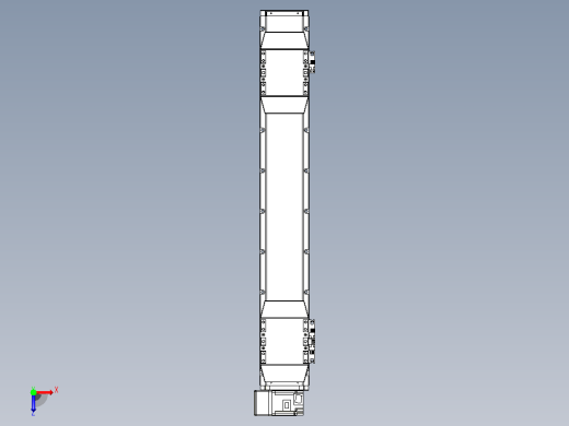 皮带直线轴双滑块型TPA-GCBS-120-P70-L225-LU-M20-N3俯视缩略图