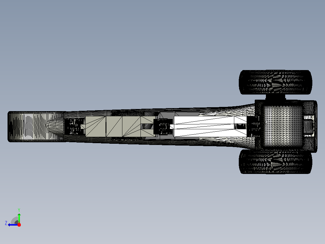 5xsB2j03 起落架右视图