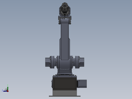 中空偏交型6自由度机器人右视缩略图