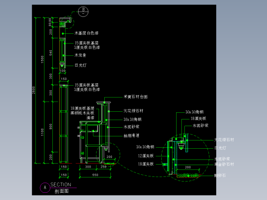 建筑图库工装一-FH04024D