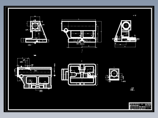 车床尾座体的机械加工工艺及夹具设计【镗孔】