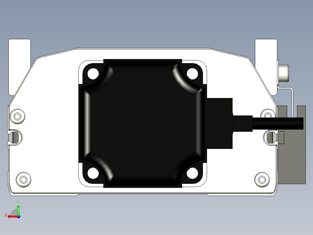 Toyo东佑达直线模组-ETH14-250-BC-400W+煞車后视图