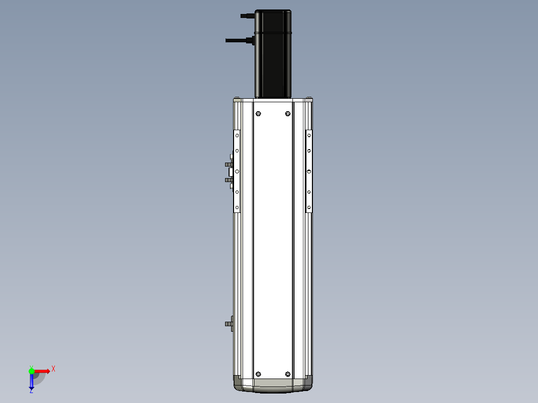 Toyo东佑达直线模组-ETH14-250-BC-400W+煞車俯视图