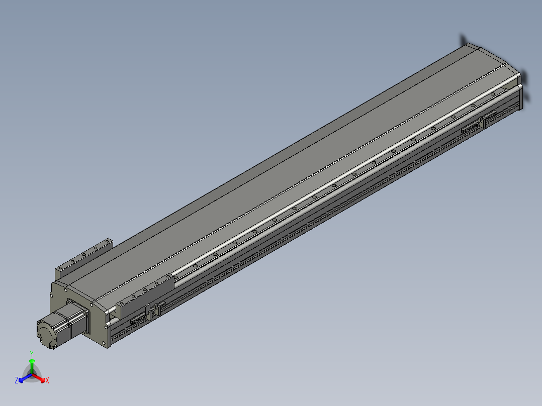 175丝杆模组滑台直线丝杆滑台手臂3d图纸型材滑台线性模组