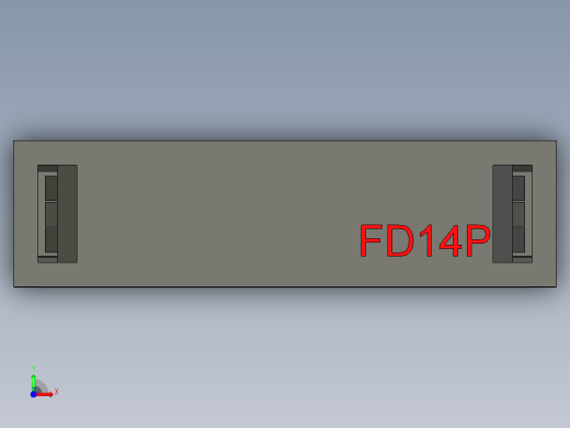 FDC-14 ( DS1018-2.54-14 )前视缩略图