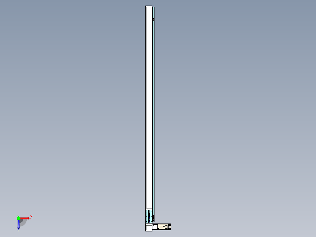 欧规系列-LB6A-L130-S1850-BL-ZP40-C3俯视图