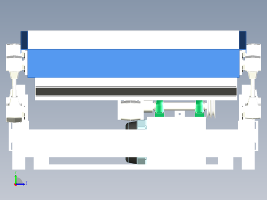 茶叶做青机设计资料含三维二维说明书左视缩略图