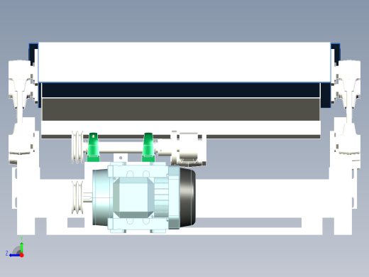 茶叶做青机设计资料含三维二维说明书右视缩略图